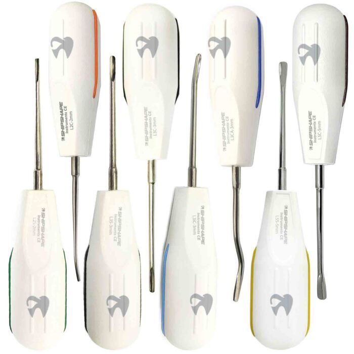 Luxating Elevator Dental Instrument Set – Autoclavable Acrylic Handle, Extraction Tool