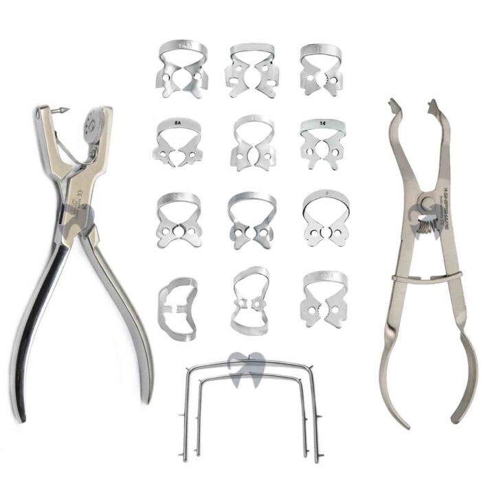 Basic Rubber Dam Kit – Dental Isolation Set for Endodontic & Restorative Procedures