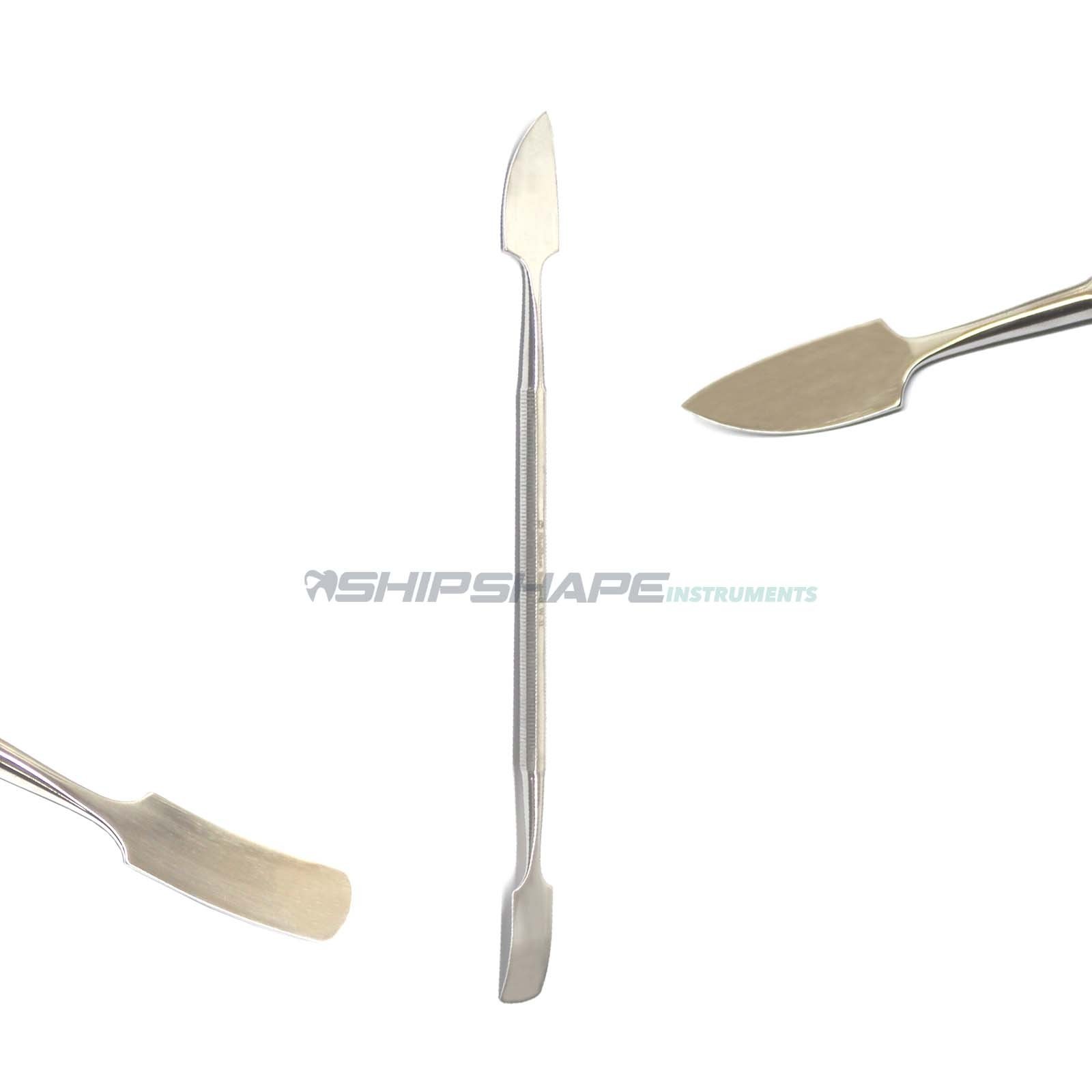 Set Da 3 Spatole In Acciaio Inox Per Laboratorio Odontoiatrico: Spatola Gritman Per Intaglio Cera E Miscelazione. Strumenti Professionali Medentra Con Garanzia 3 Anni.