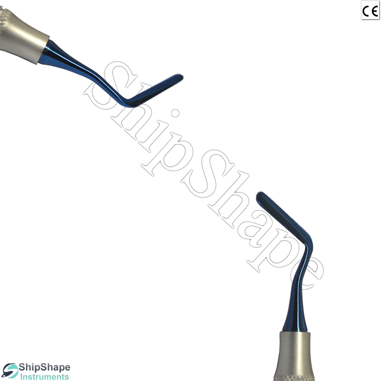 Periotomes Implant Placement Titanium-Coated PDL Micro Serrated Tps Dental Instruments-779