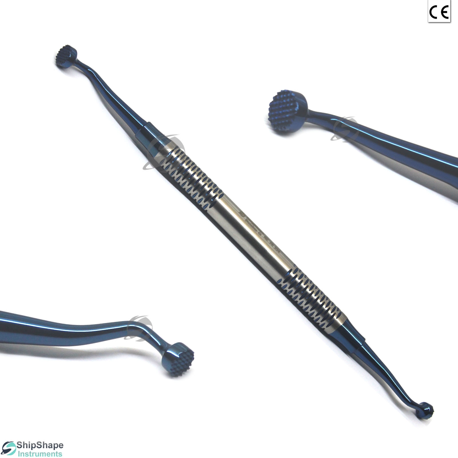 Dental Implant PRF Instruments Surgical Surgery Compactor Carrier Kit - Titaium Coated 4Pcs-781