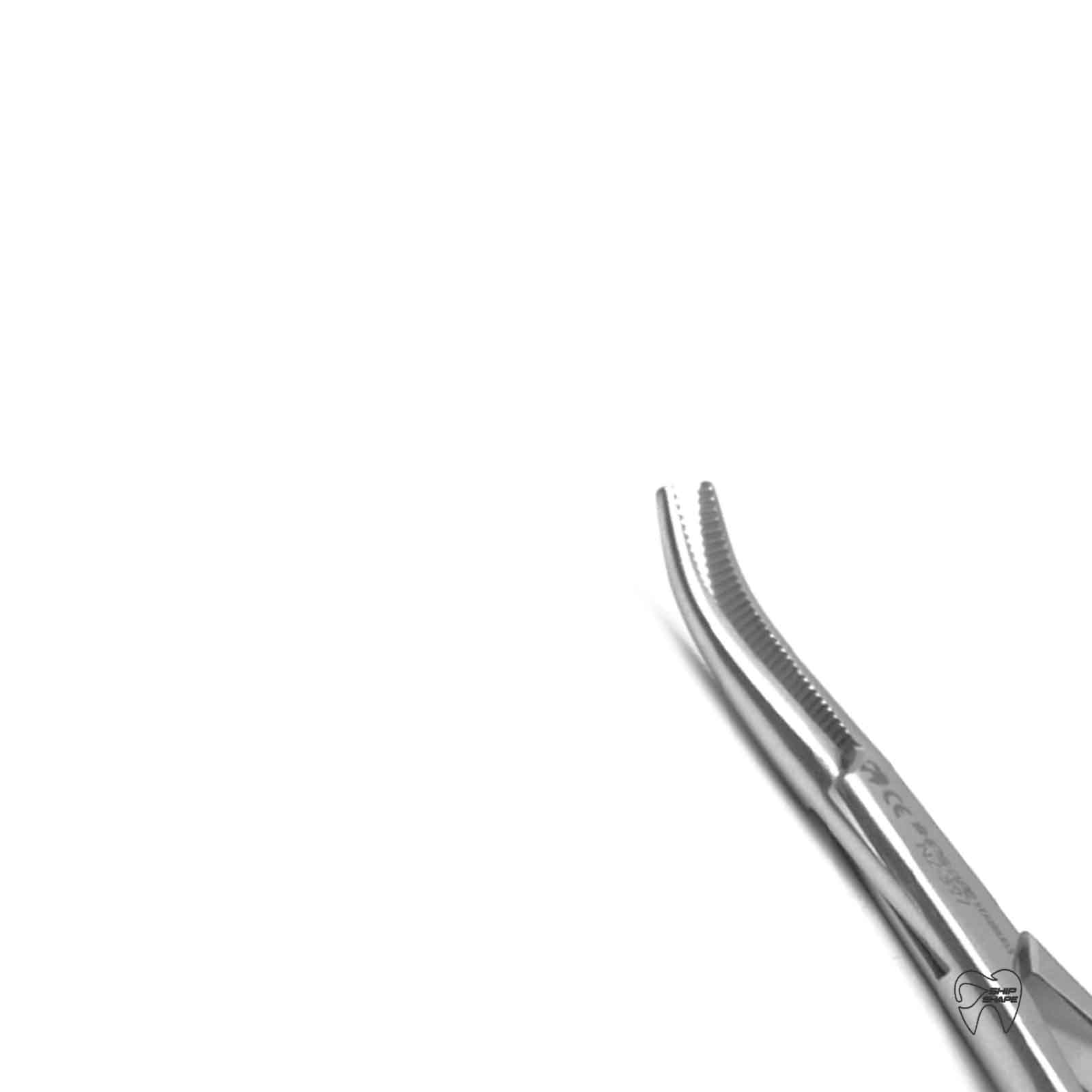 Mathieu Needle Holder Curved Tip Shipshape Needle Holders Dental  Instruments NZ397R
