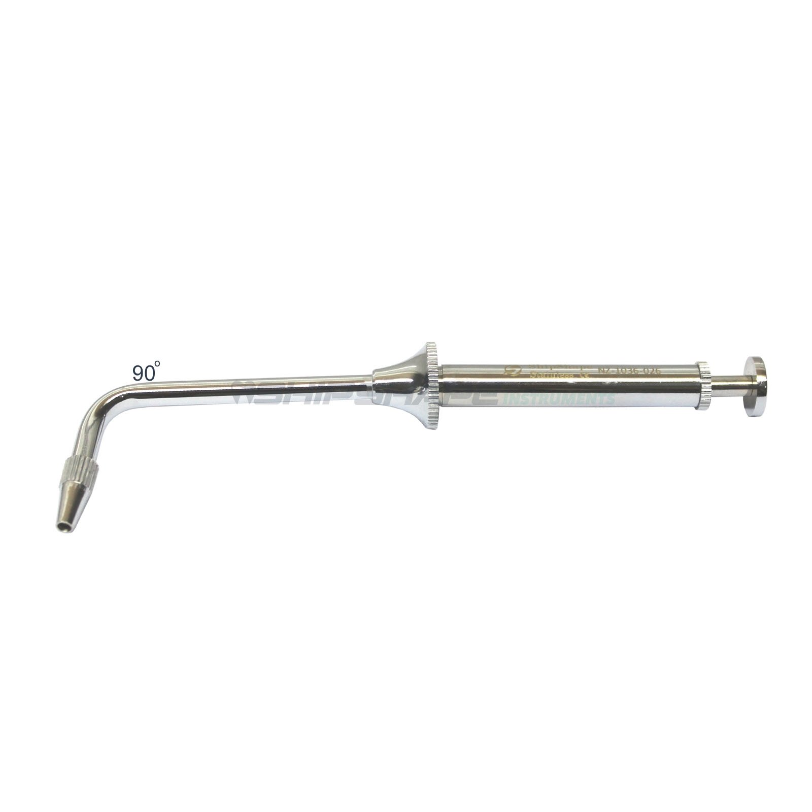 MEDENTRA UK Amalgam Carrier 90° Restorative Filling Instrument - Stainless Steel