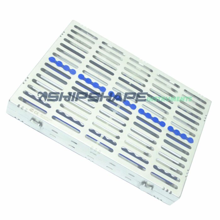 Dental Sterilization Cassette, Rack, Tray, Box, for 20 Surgical Instruments Special Design -0