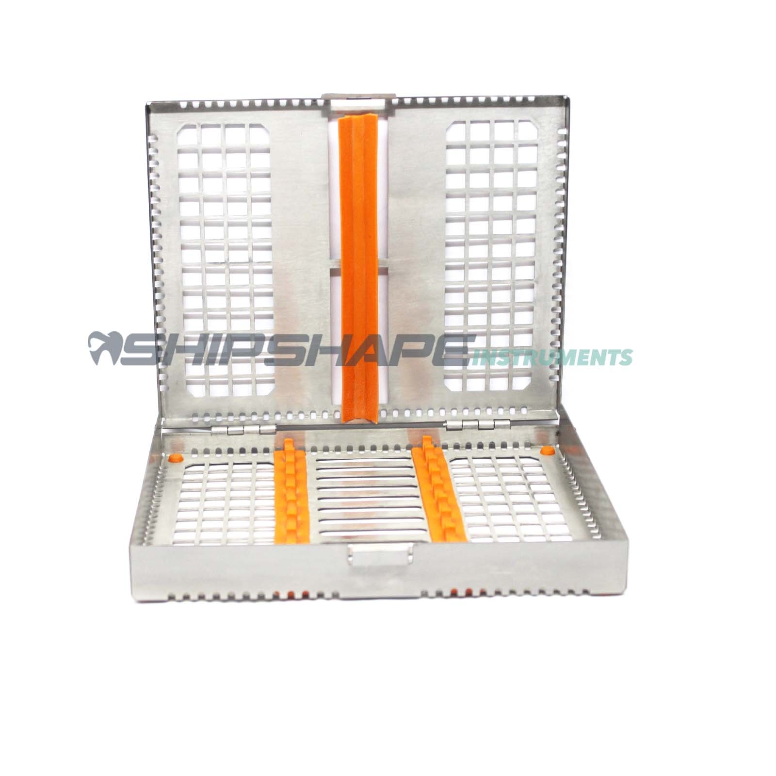 Dental Sterilization Cassette, Rack, Tray, Box, for 10 Surgical Instruments Special Design-0