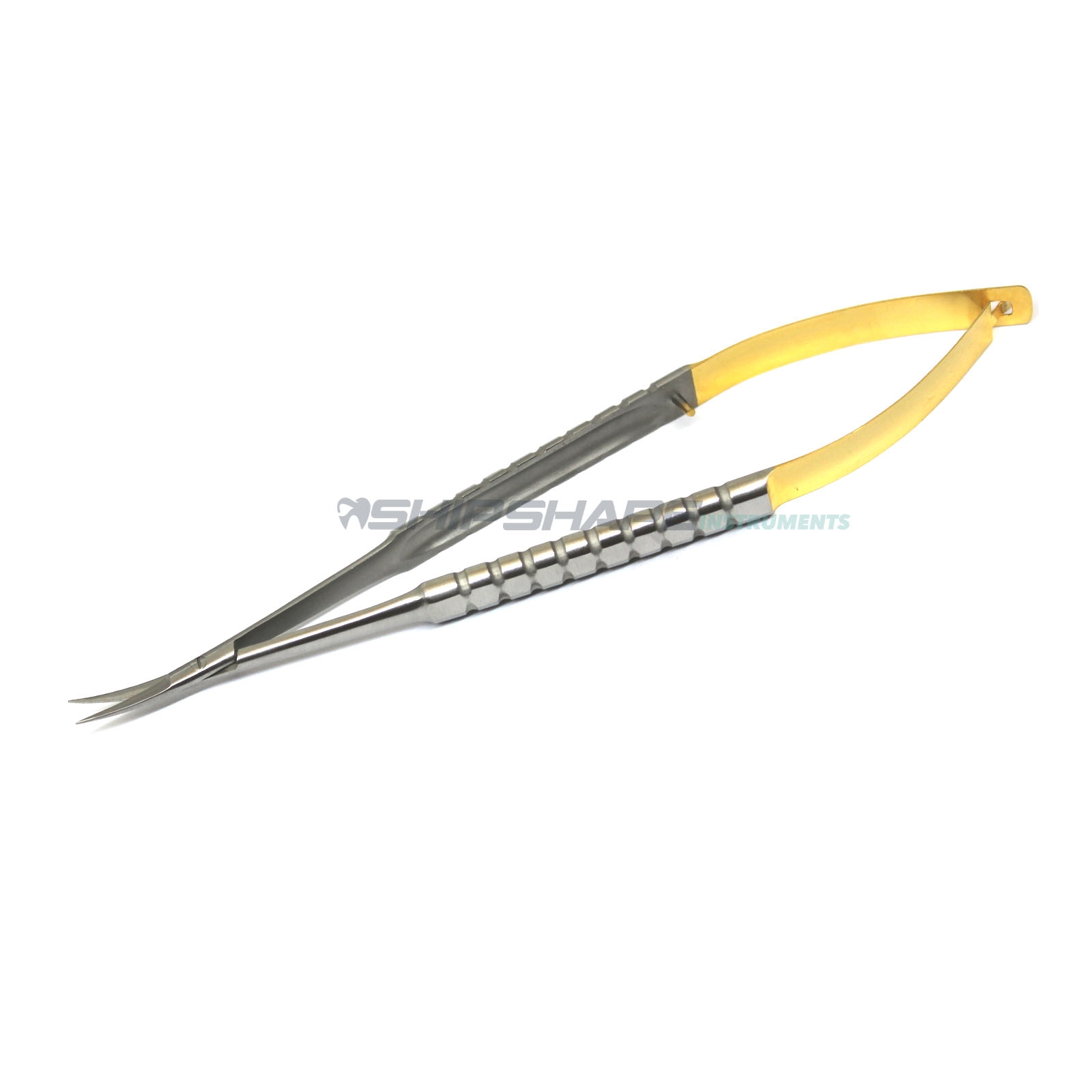 Microsurgery Spring Scissor Curved TC Dental Eye Scissors | Shipshape Instruments-0