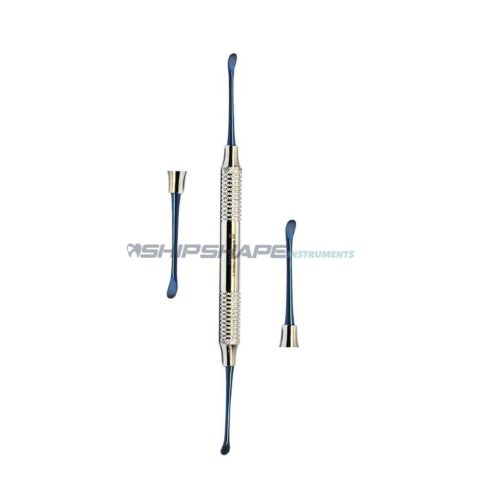 Lucas Bone Curette Straight Titanium Coated
