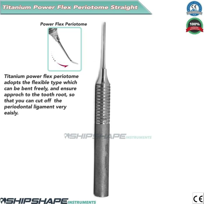 Power Flex Titanium Periotome Set