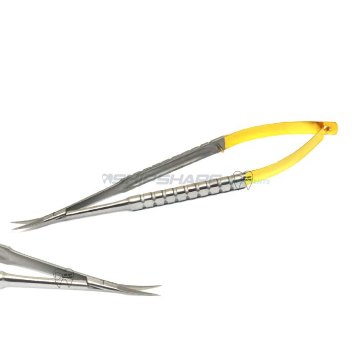 Castroviejo Micro Scissors Curved 16cm T/C