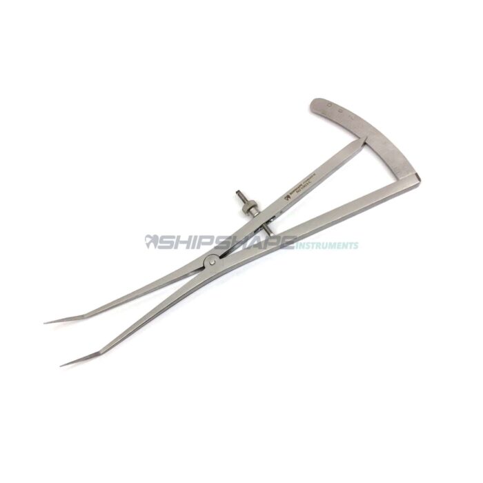 Castroviejo Calliper 40mm Curved 17cm