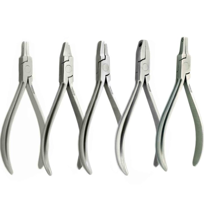 Orthodontic Thermal / Aligner Pliers Set Dental Forming Braces Retainers